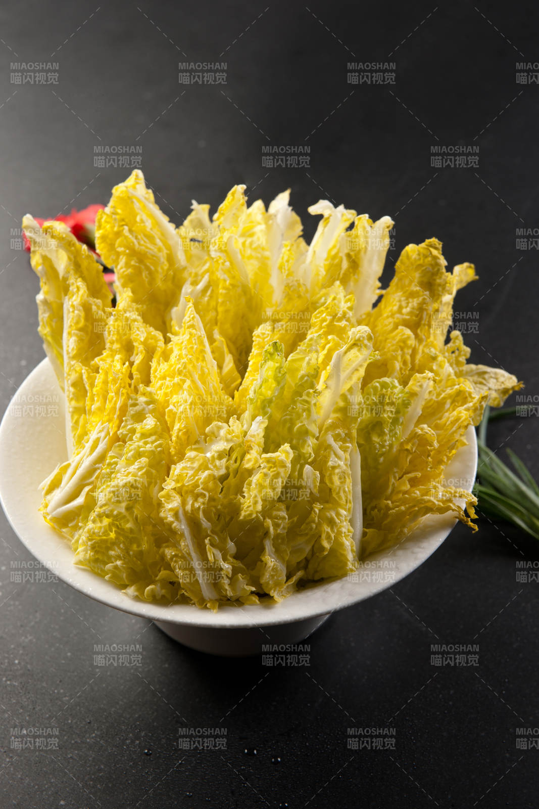 火锅食材圆生菜图片