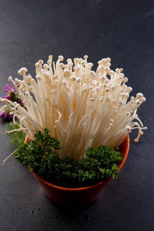 火锅食材青豆苗图片