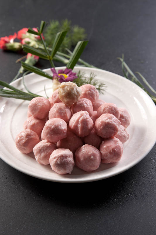 经典火锅食材牛丸虾丸图片