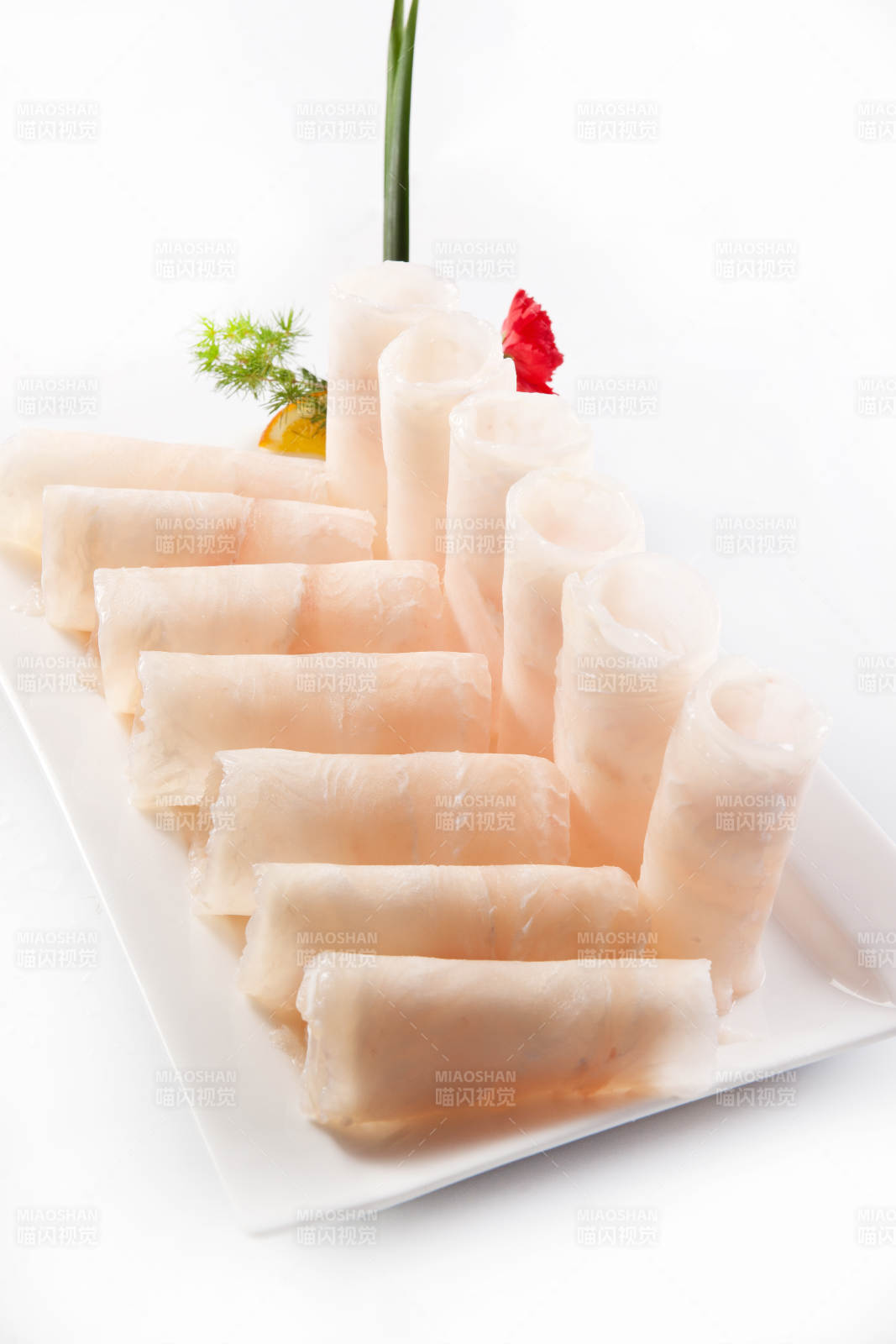 火锅食材深海鳕鱼卷图片