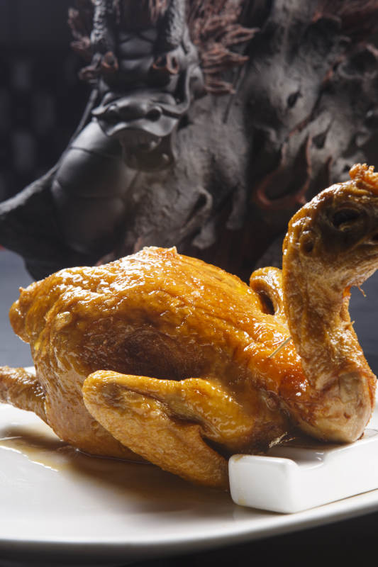 秘制脆皮鸡图片