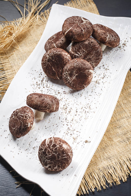 农家炸馍配炖菜图片