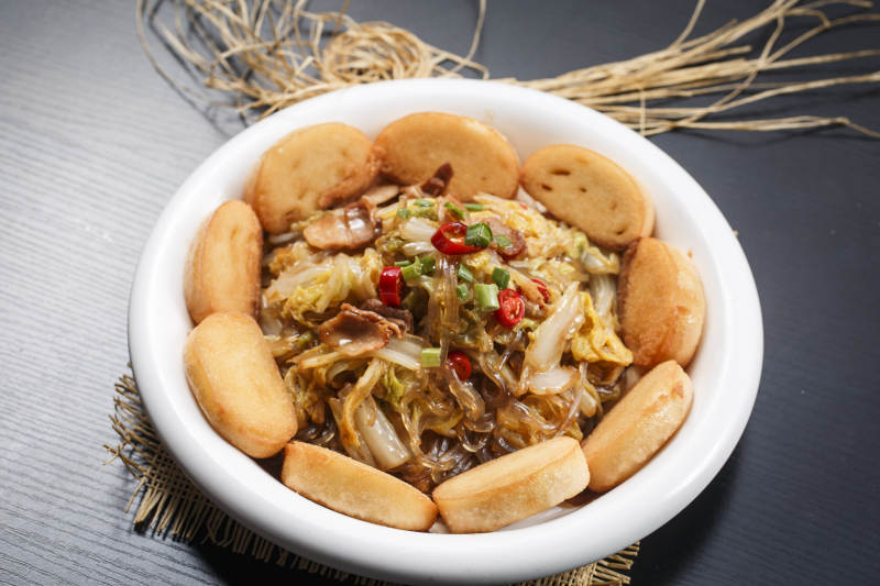 鱿鱼猪耳鸭蛋卷切片图片