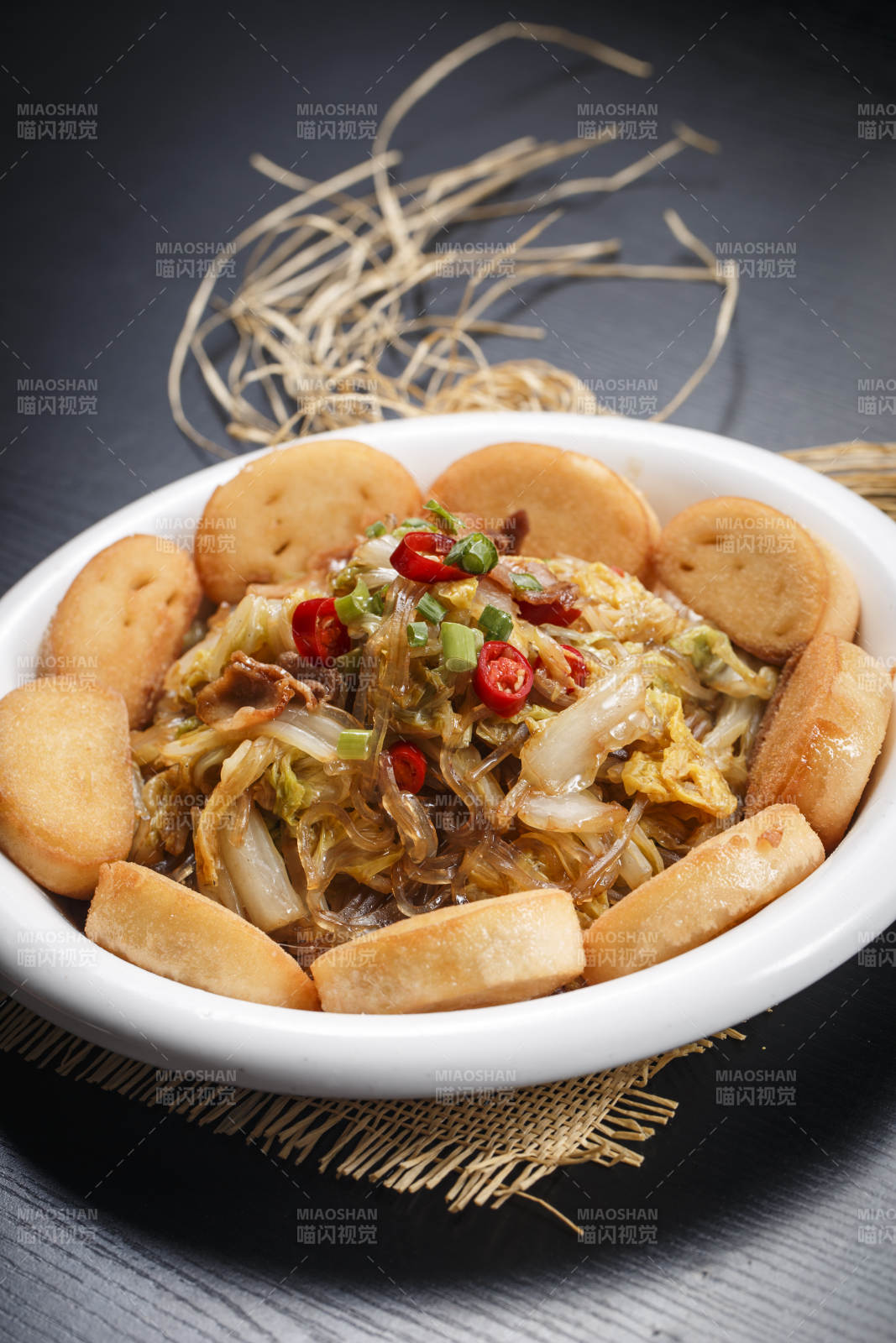 彩椒瓜条炒里脊肉丁图片