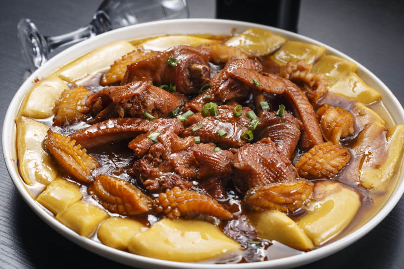 土豆炖鲍鱼图片