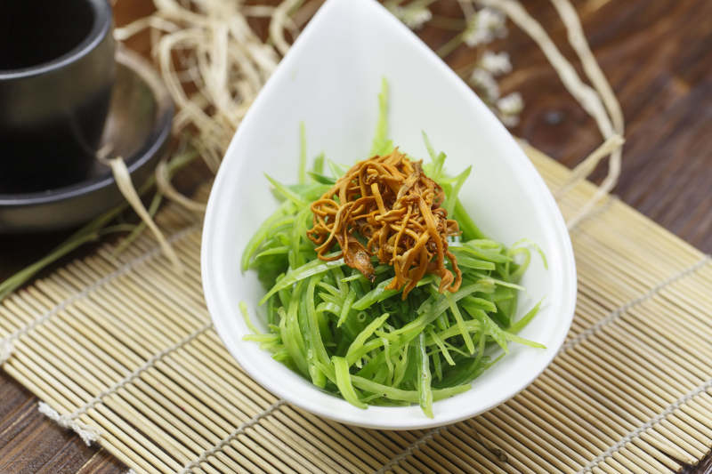 虫草花青瓜丝图片