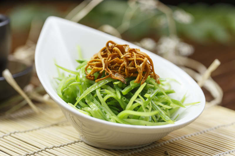 虫草花青瓜丝图片