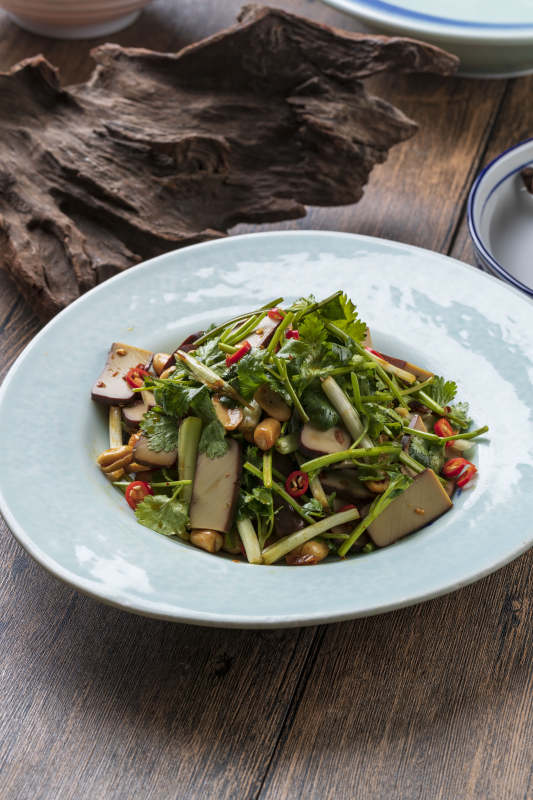 凉拌老虎菜图片