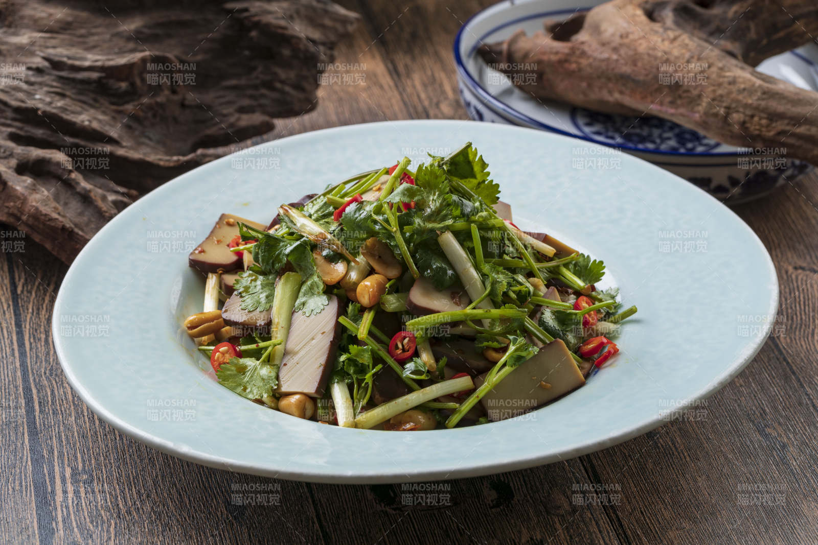 凉拌老虎菜图片