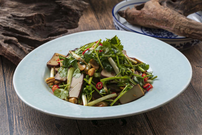 凉拌老虎菜图片