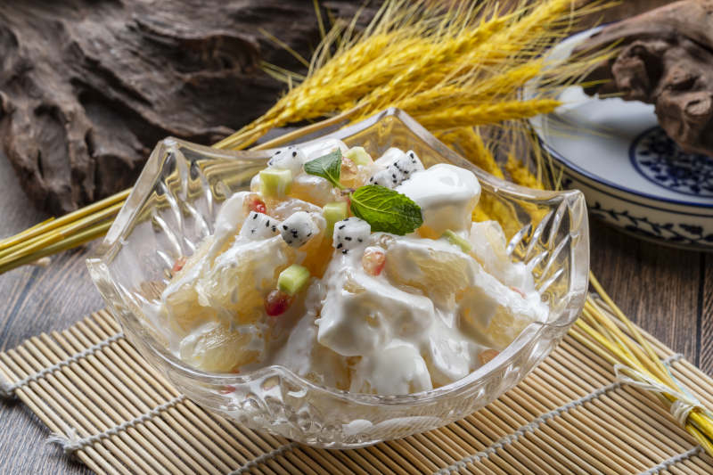 水果时蔬沙拉图片