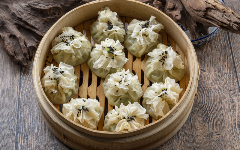 都一处烧麦图片