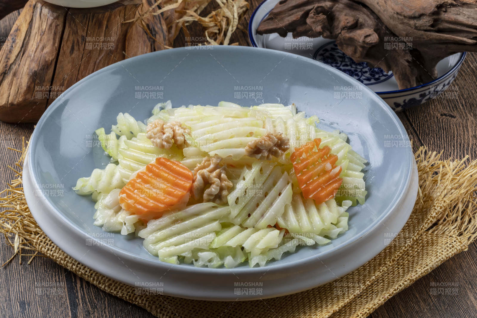 凉拌素三样图片