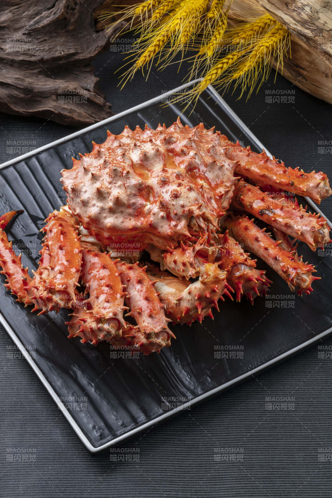 清蒸阿拉斯加帝王蟹图片