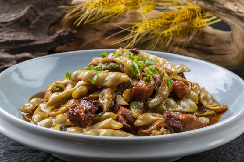 豆角红烧肉图片