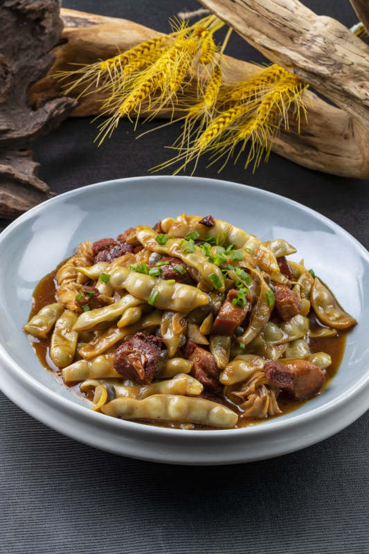 豆角红烧肉图片