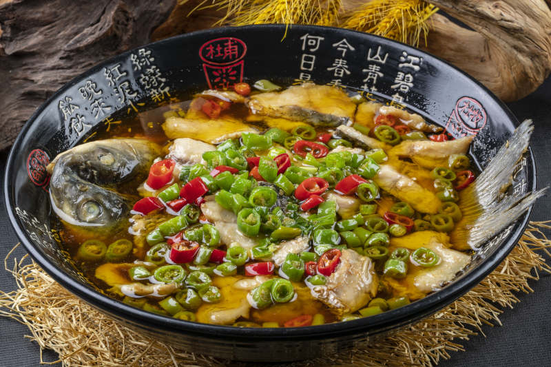 川香水煮鱼片图片