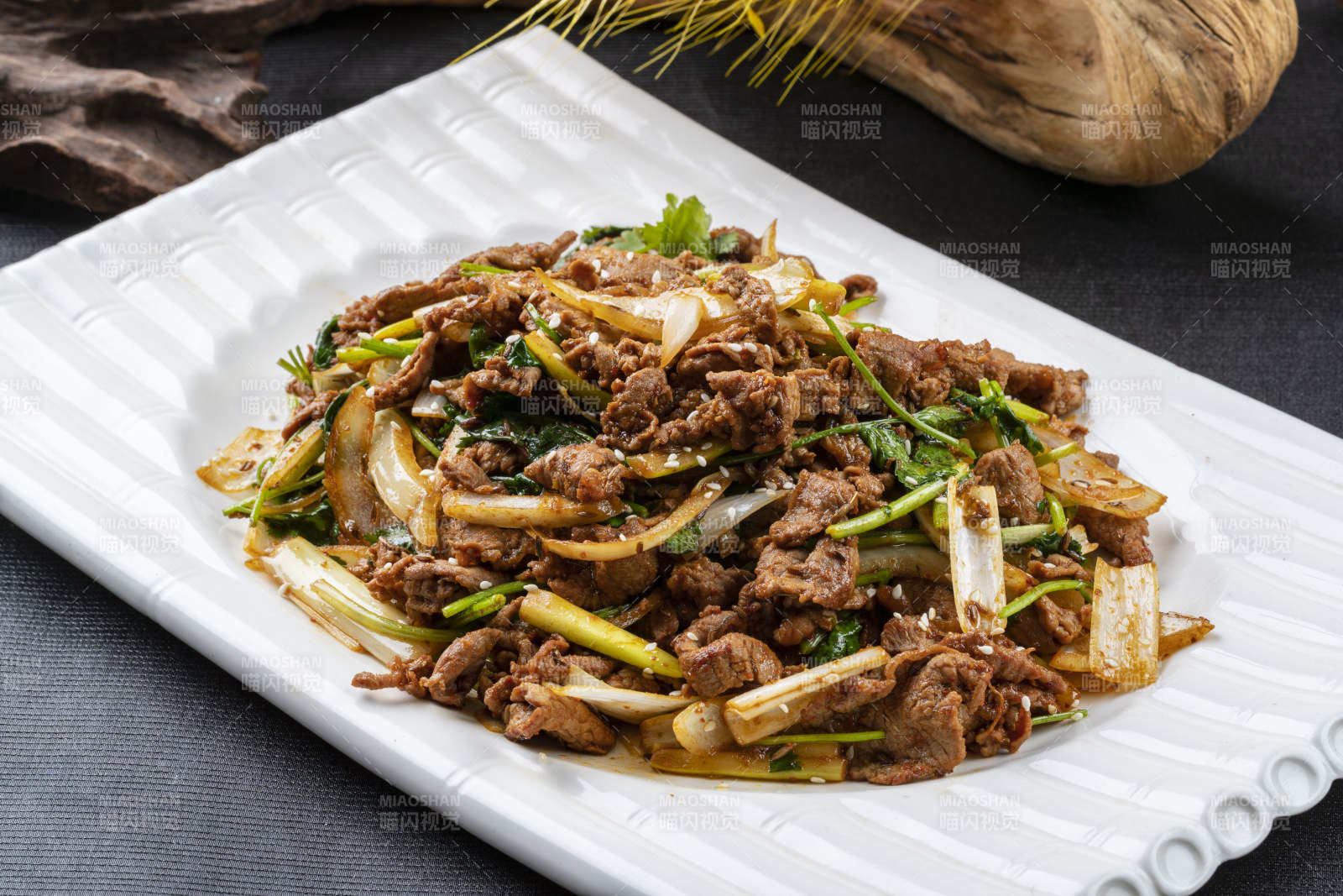 大葱爆羊肉图片