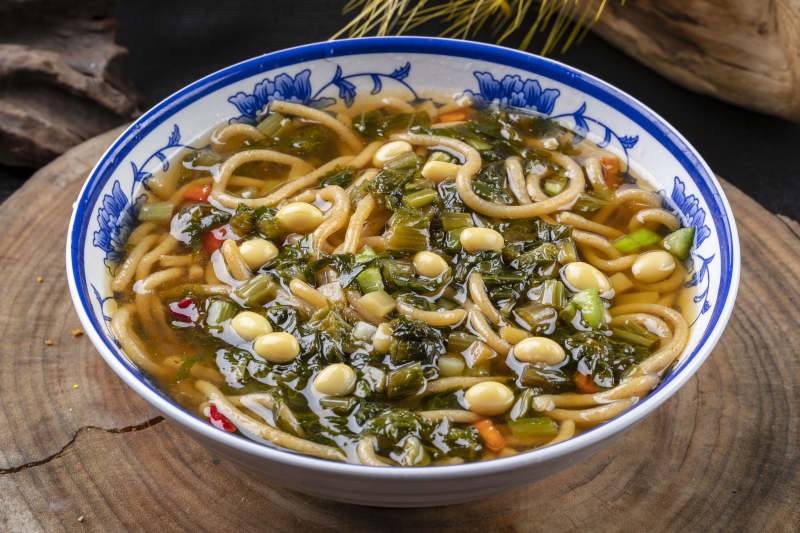 豌豆酸辣粉图片