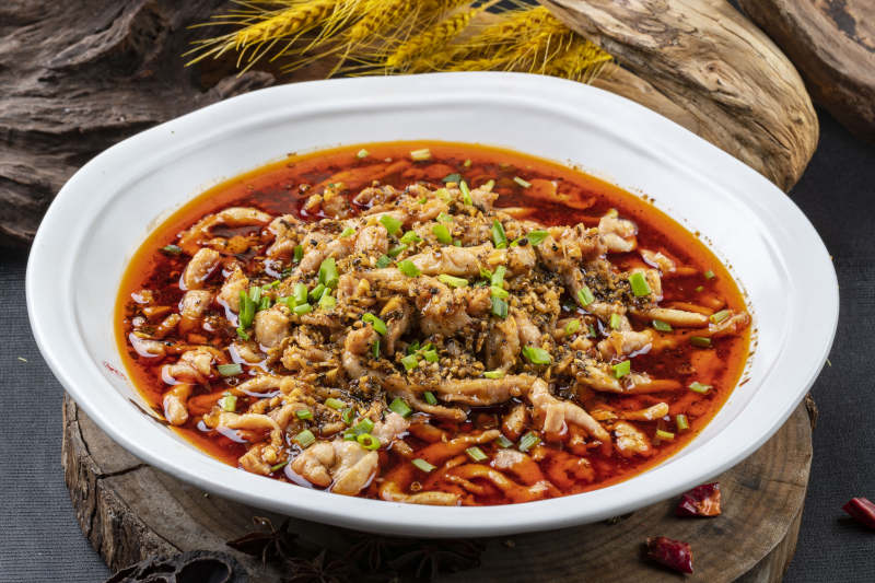 麻辣水煮牛柳图片