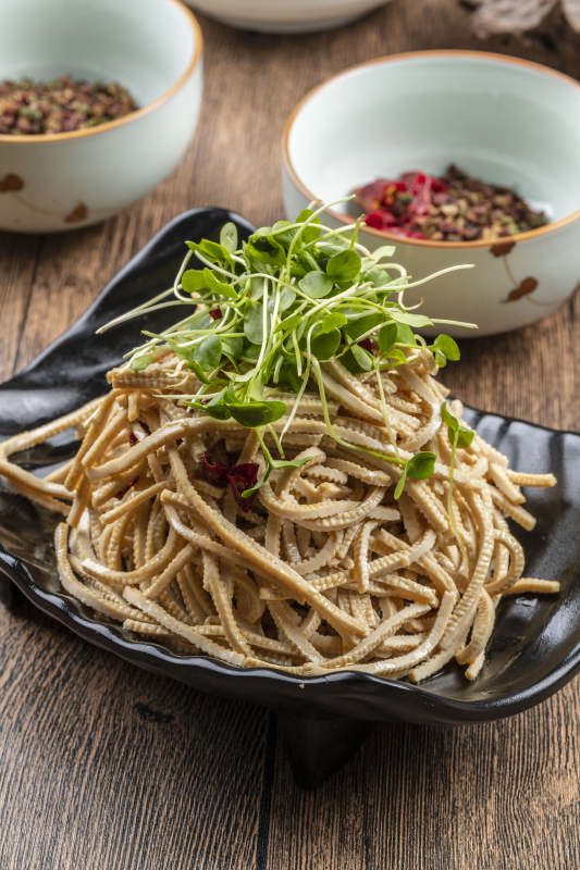 青豆苗豆腐丝图片