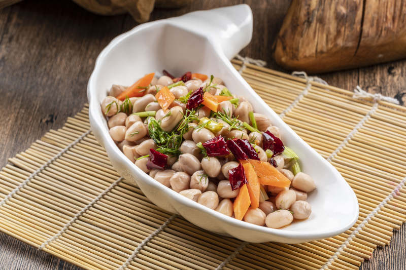 卤味煮花生图片