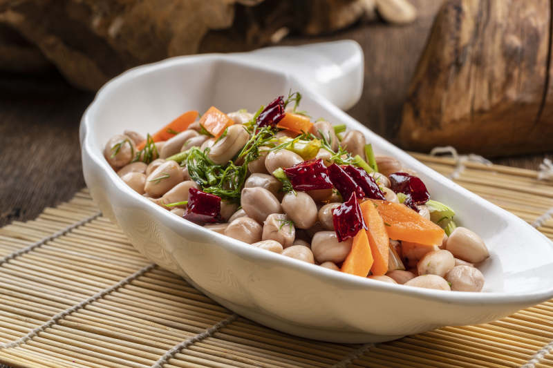 卤味煮花生图片