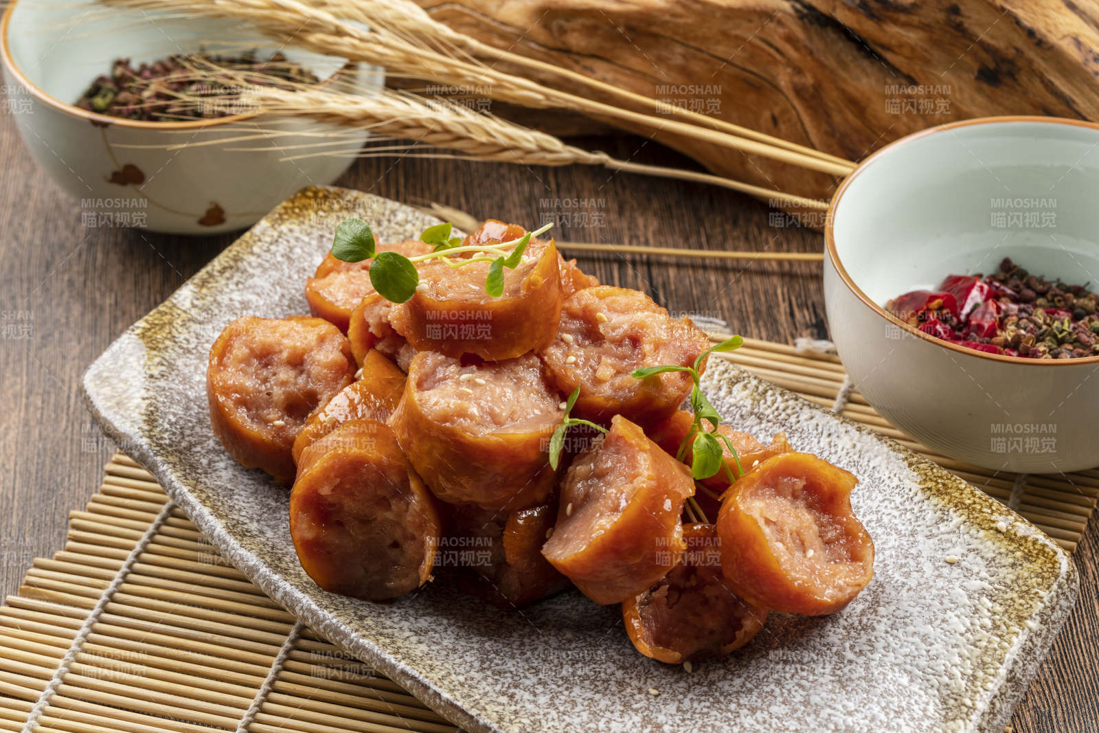 蒜香手掰肠图片