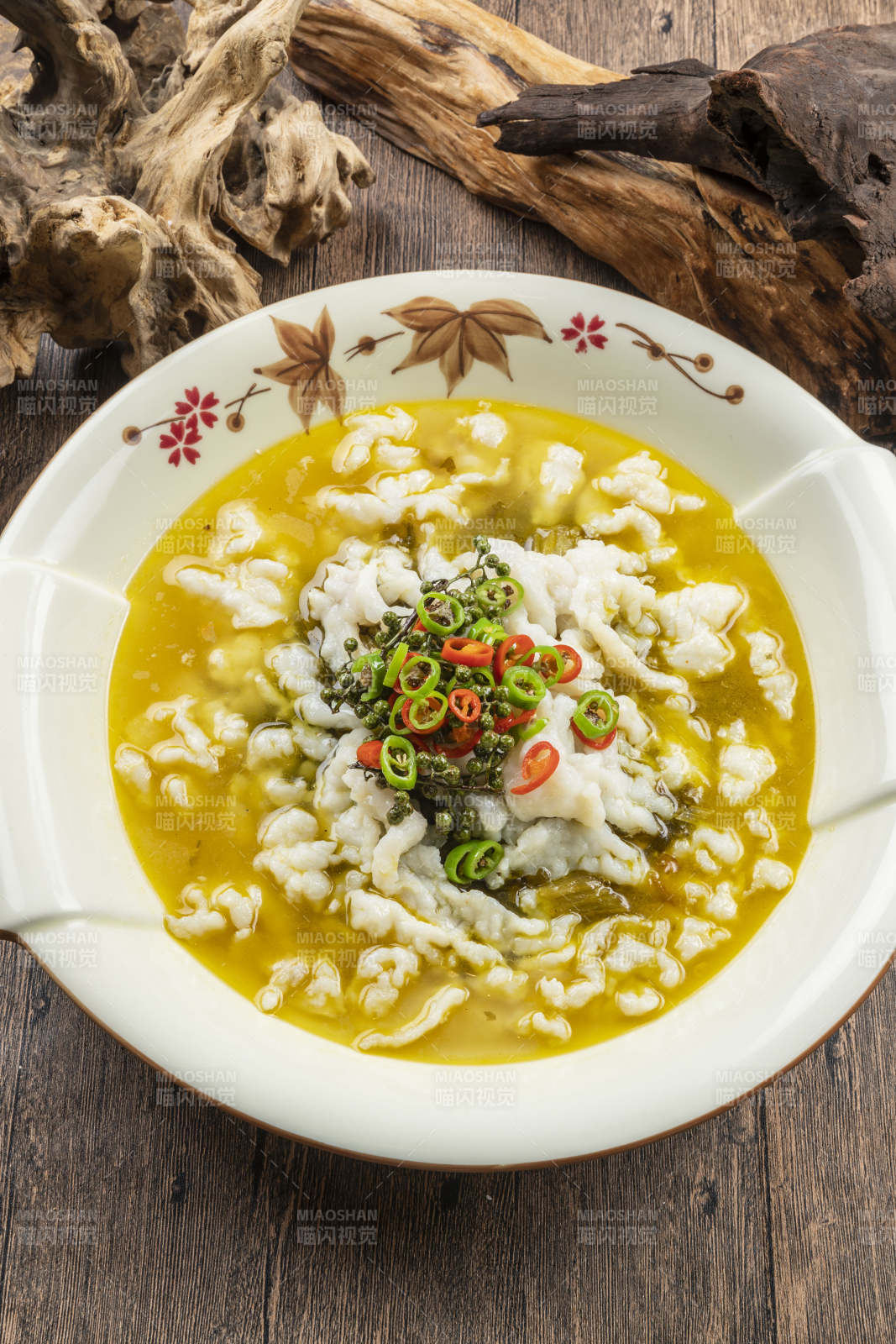 藤椒酸汤糟熘鱼片图片