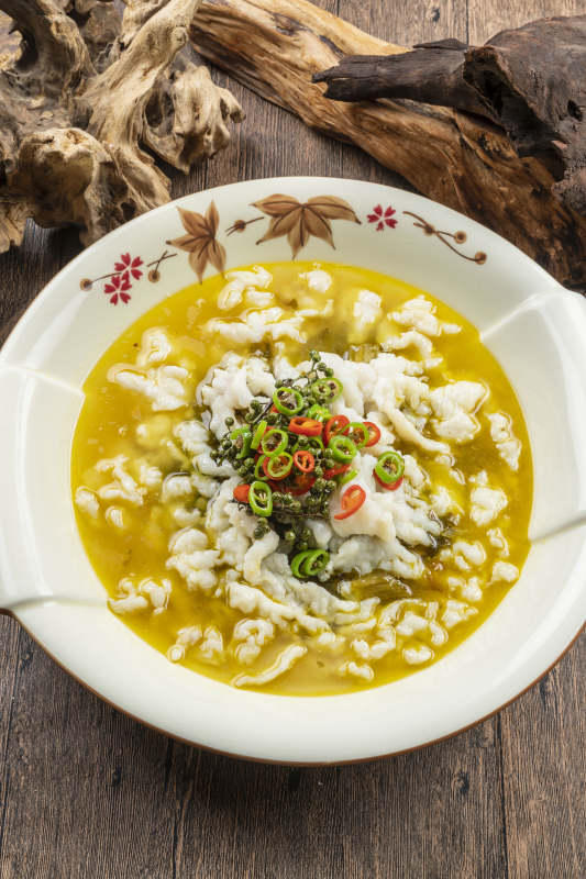 藤椒酸汤糟熘鱼片图片