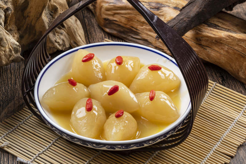 冰糖水煮白薯图片