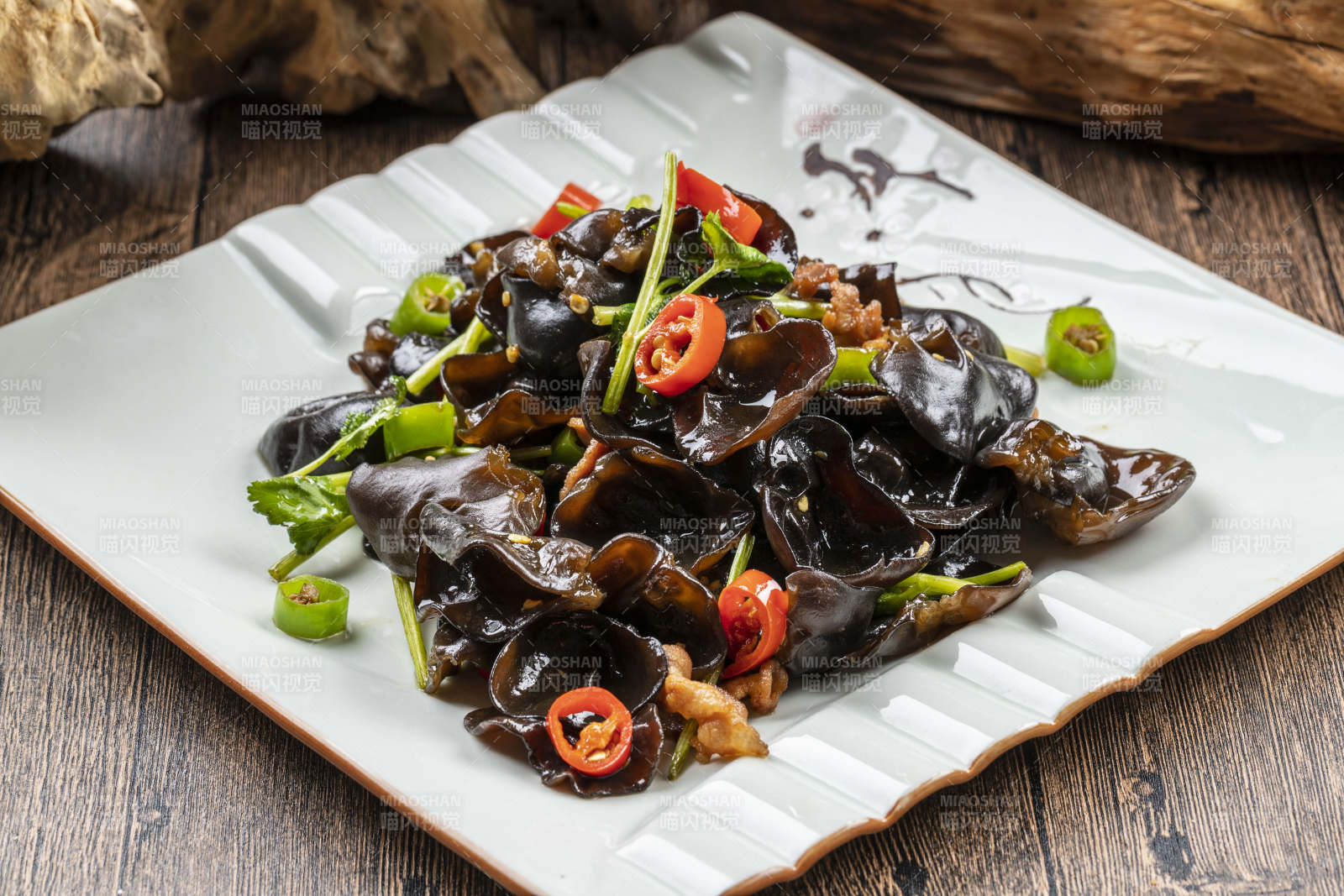 米椒木耳小炒肉图片