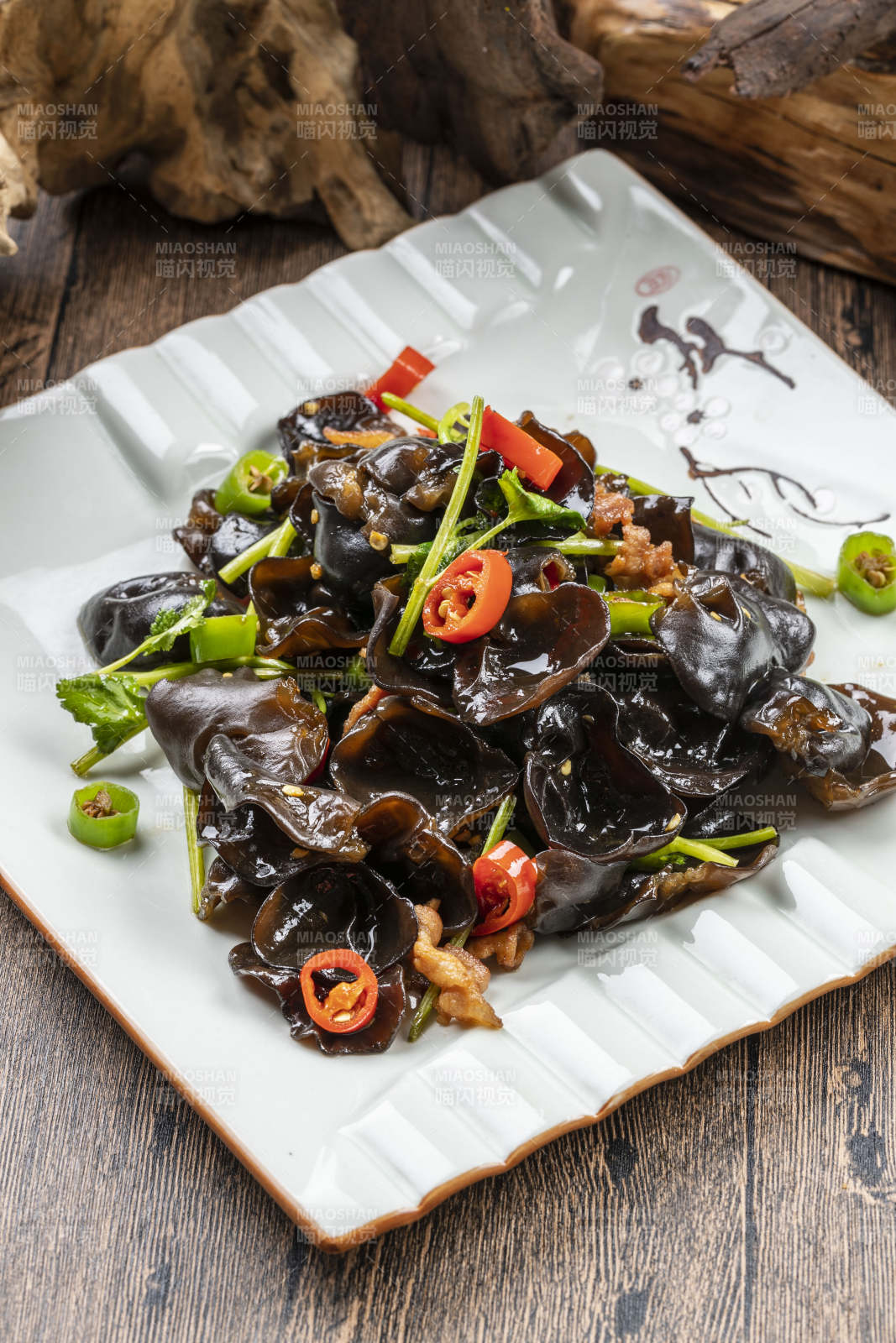 米椒木耳小炒肉图片