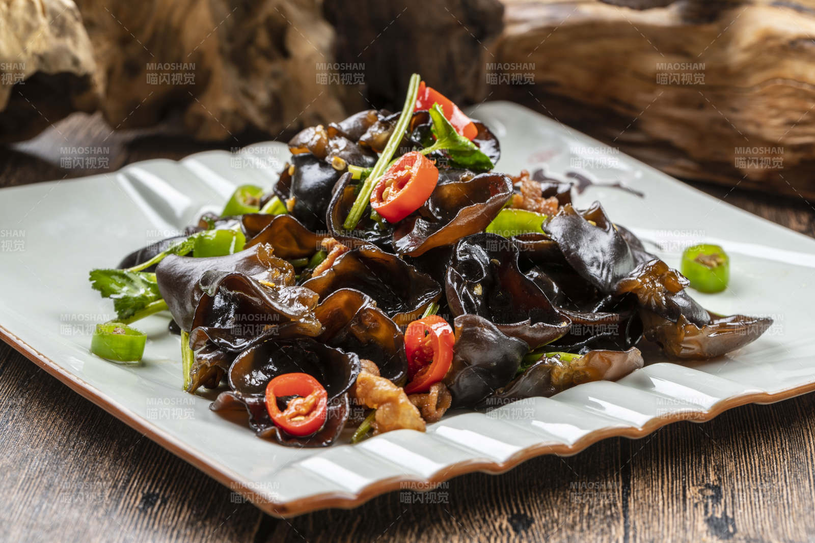 米椒木耳小炒肉图片