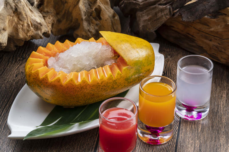 冰糖木瓜炖雪蛤图片