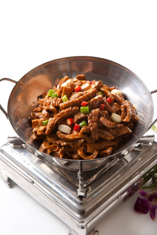 锅仔蒜香米椒猪肚条图片