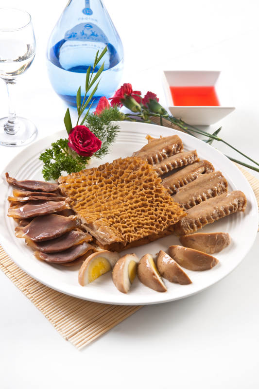 蘸酱卤水拼盘图片