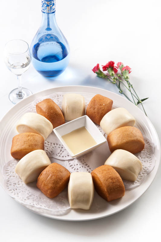 炼乳金银小馒头图片