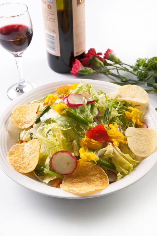 炝拌田园时蔬图片