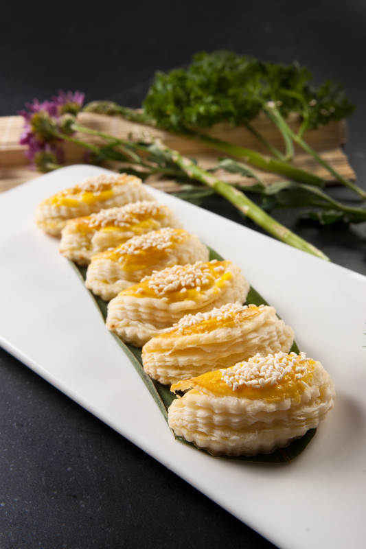 香烤美味榴莲酥图片