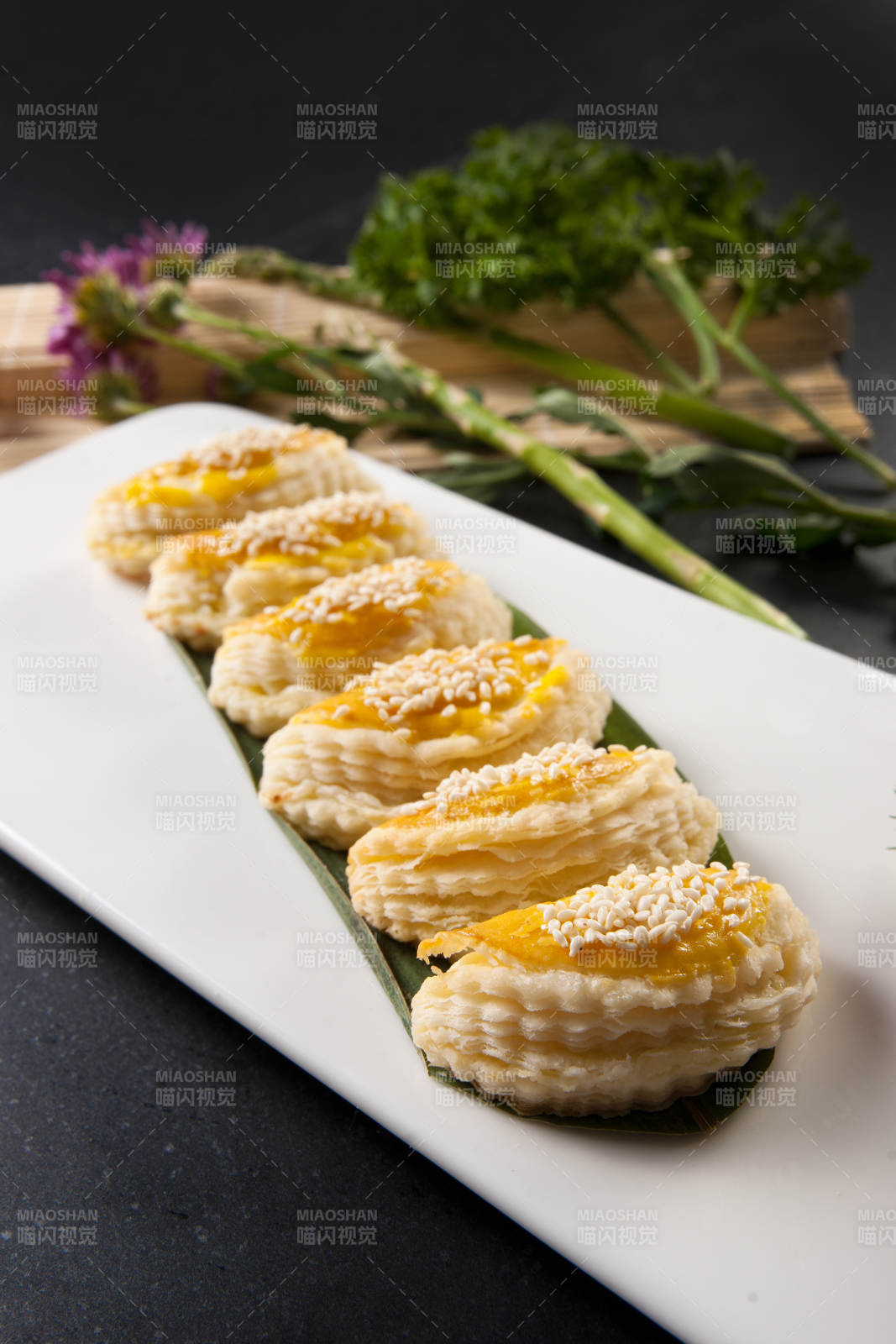 香烤美味榴莲酥图片