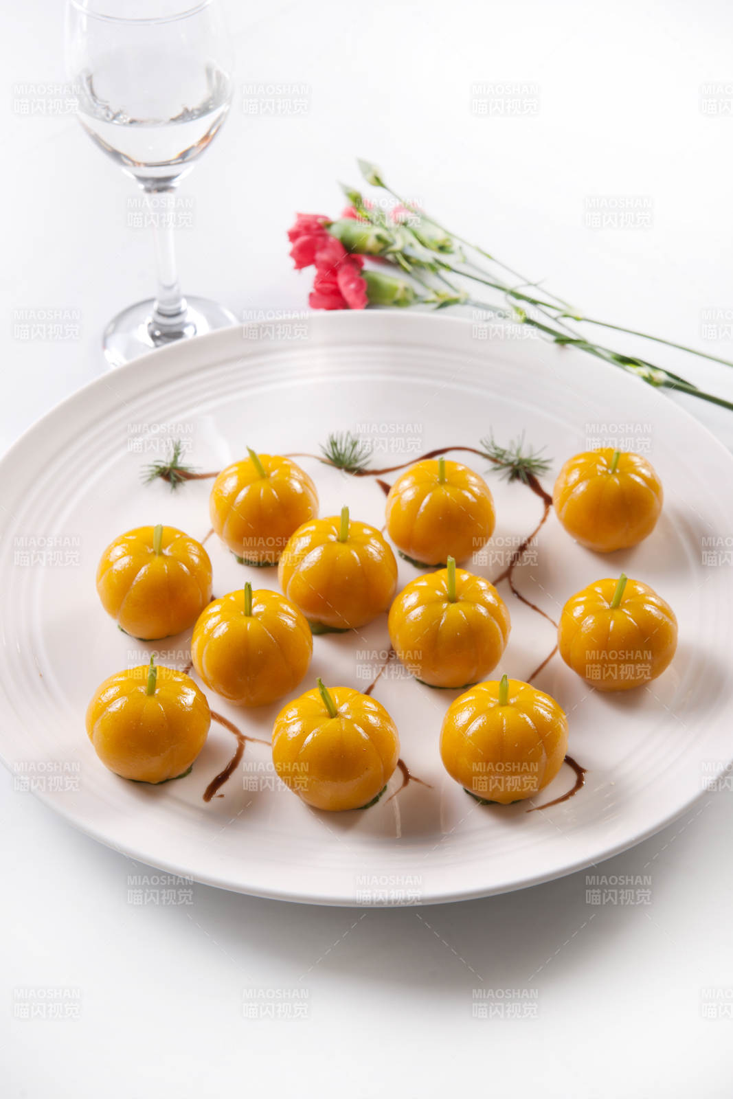 香蒸南瓜糯米糕图片