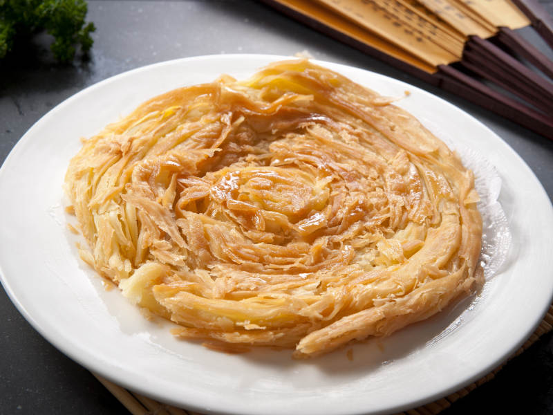 农家一窝丝饼图片