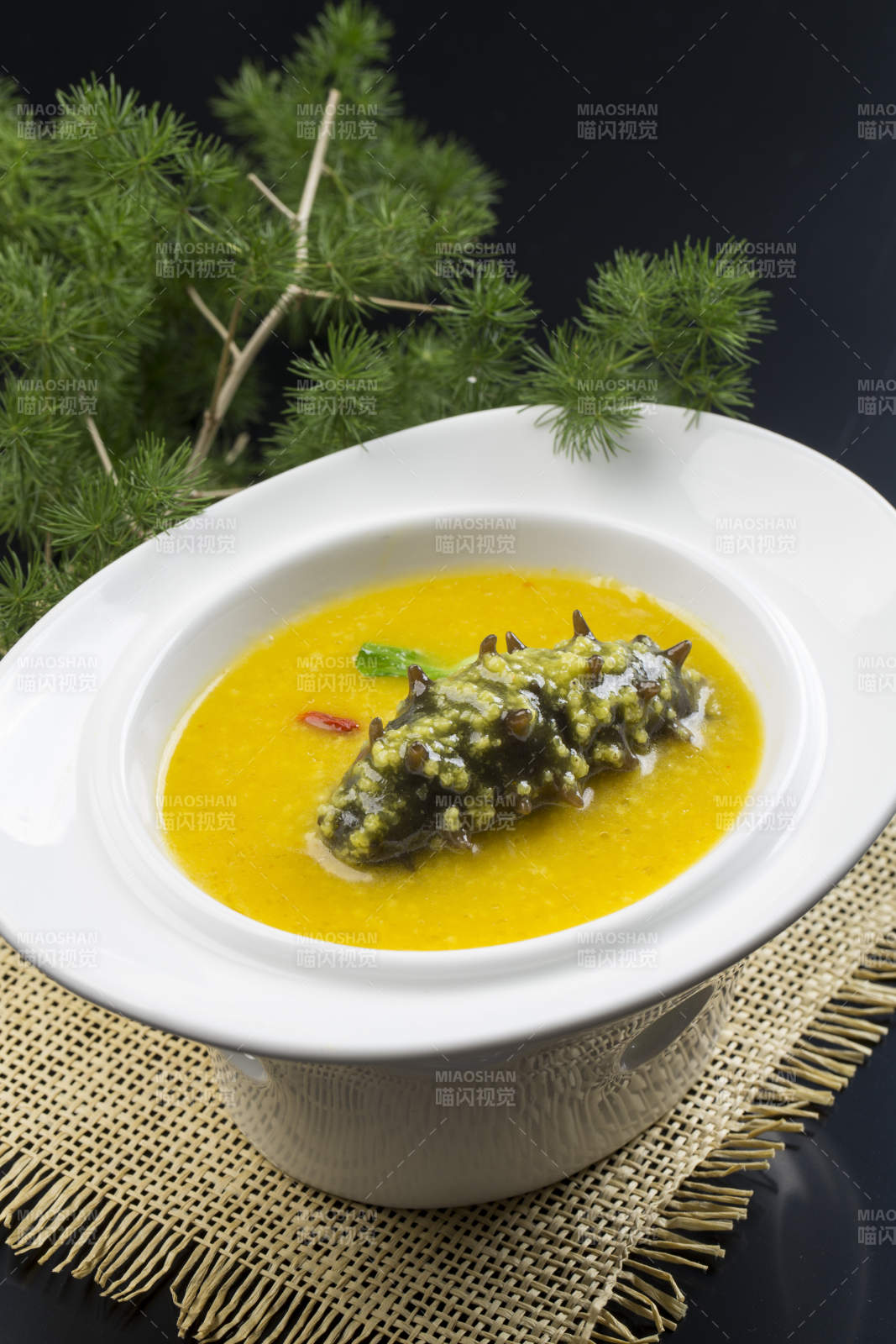 薏米小米扣辽参图片