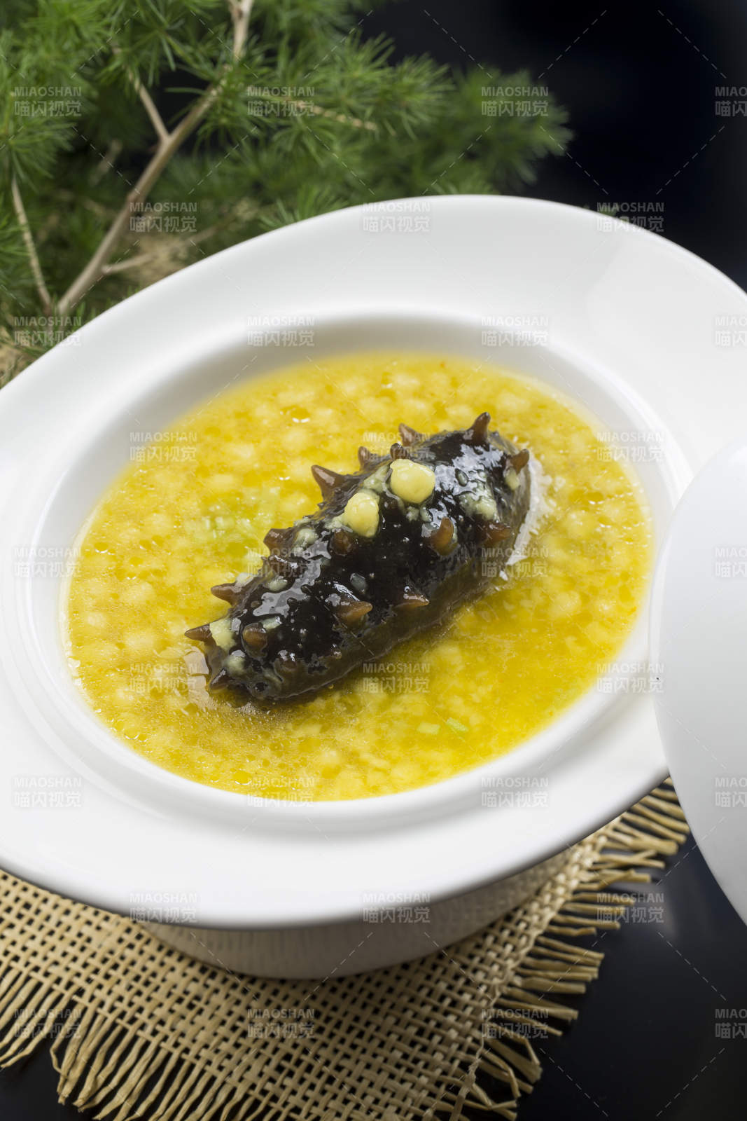 薏米小米扣辽参图片