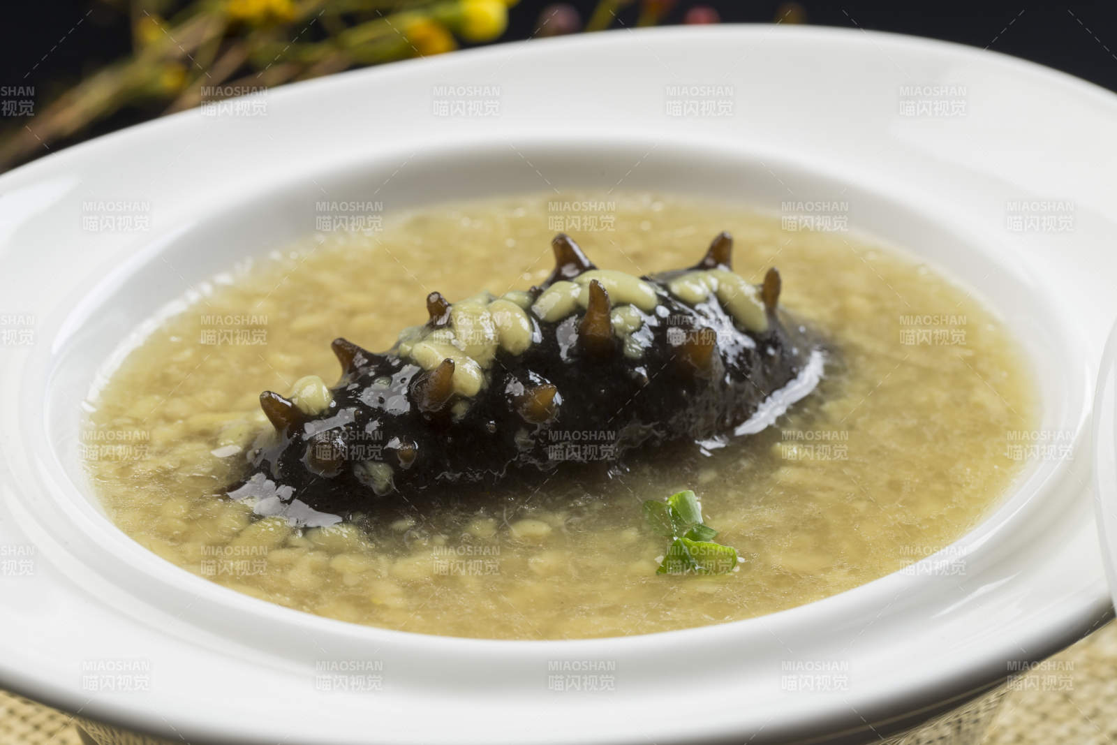 薏米小米扣辽参图片