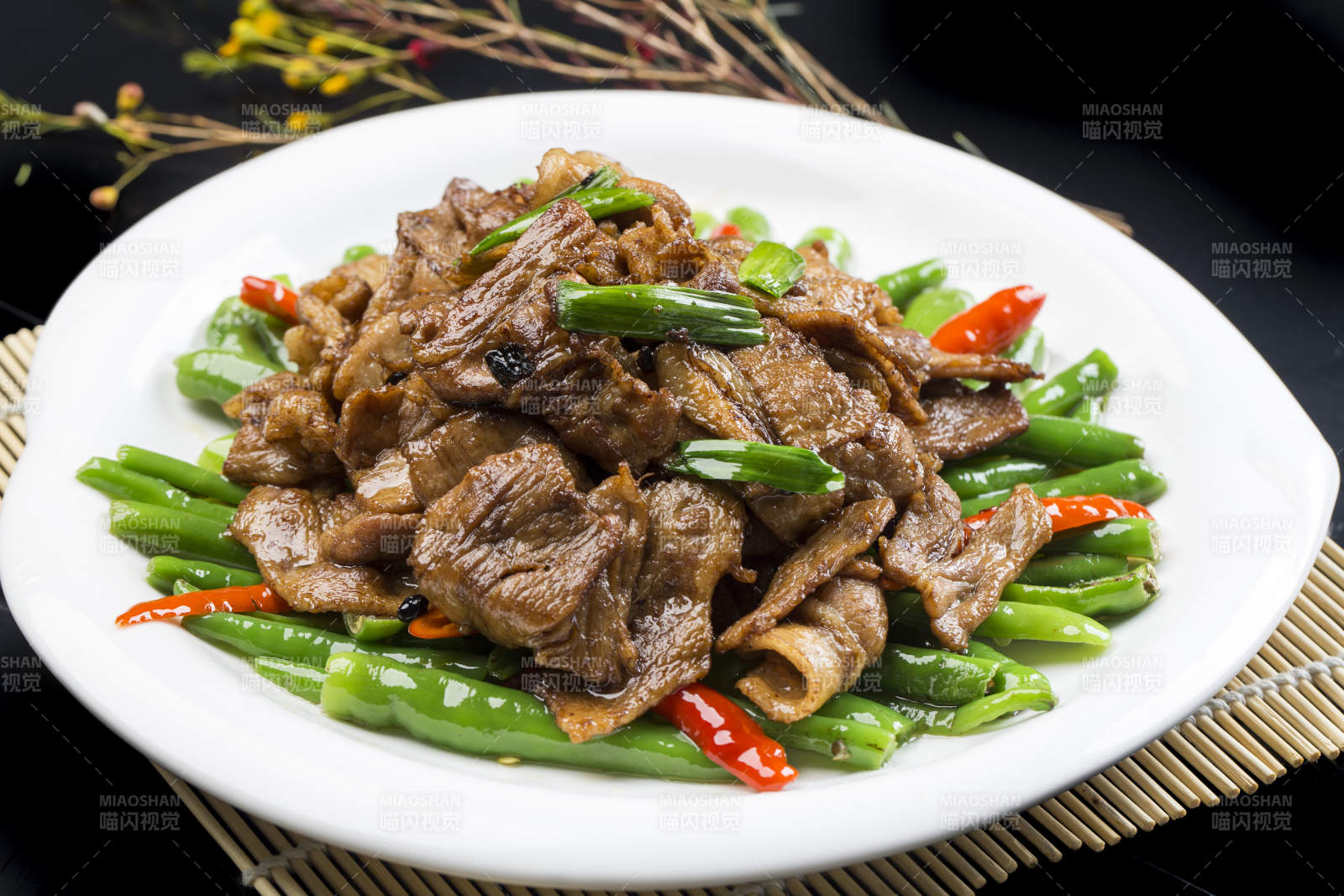 杭椒五花肉图片