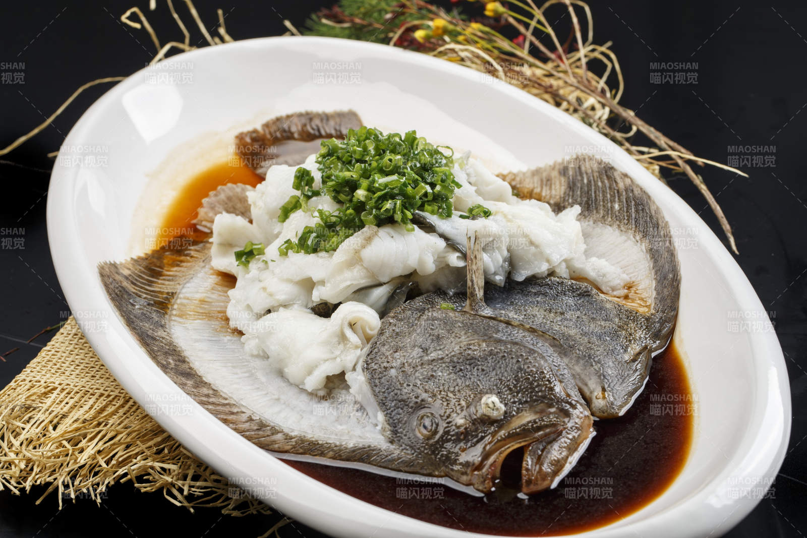 清蒸多宝鱼图片