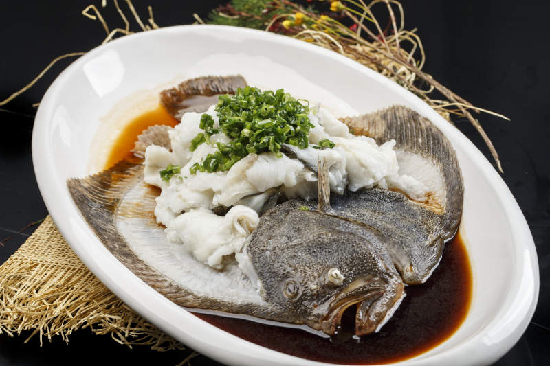 清蒸多宝鱼图片