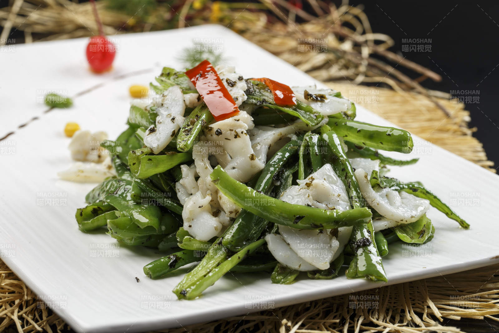 杭椒爆螺片图片